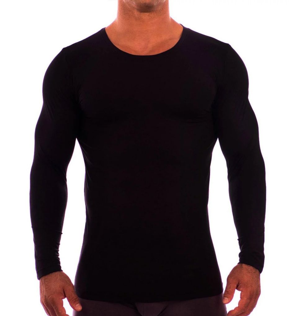 Obviously Crew Neck Long Sleeve Undershirt Y43512 - Image 1