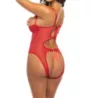 Oh La La Cheri Zara Open Cup Crotchless Functional Tie Teddy 10112 - Image 2