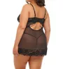 Oh La La Cheri Plus Page Unlined Lace Cup Chemise with G-String 1053X - Image 2