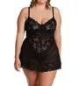 Oh La La Cheri Plus Page Unlined Lace Cup Chemise with G-String 1053X - Image 1