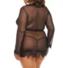 Oh La La Cheri Plus Provence Eyelash Robe and G-String Set 1136X - Image 2