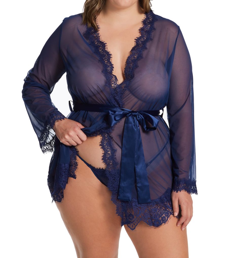 Plus Provence Eyelash Robe and G-String Set-cs1