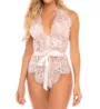 Oh La La Cheri Naomi Eyelash Lace Halter Teddy 5211025 - Image 1