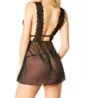 Oh La La Cheri Nora Mesh and Lace Empire Babydoll with Thong 7510789 - Image 2