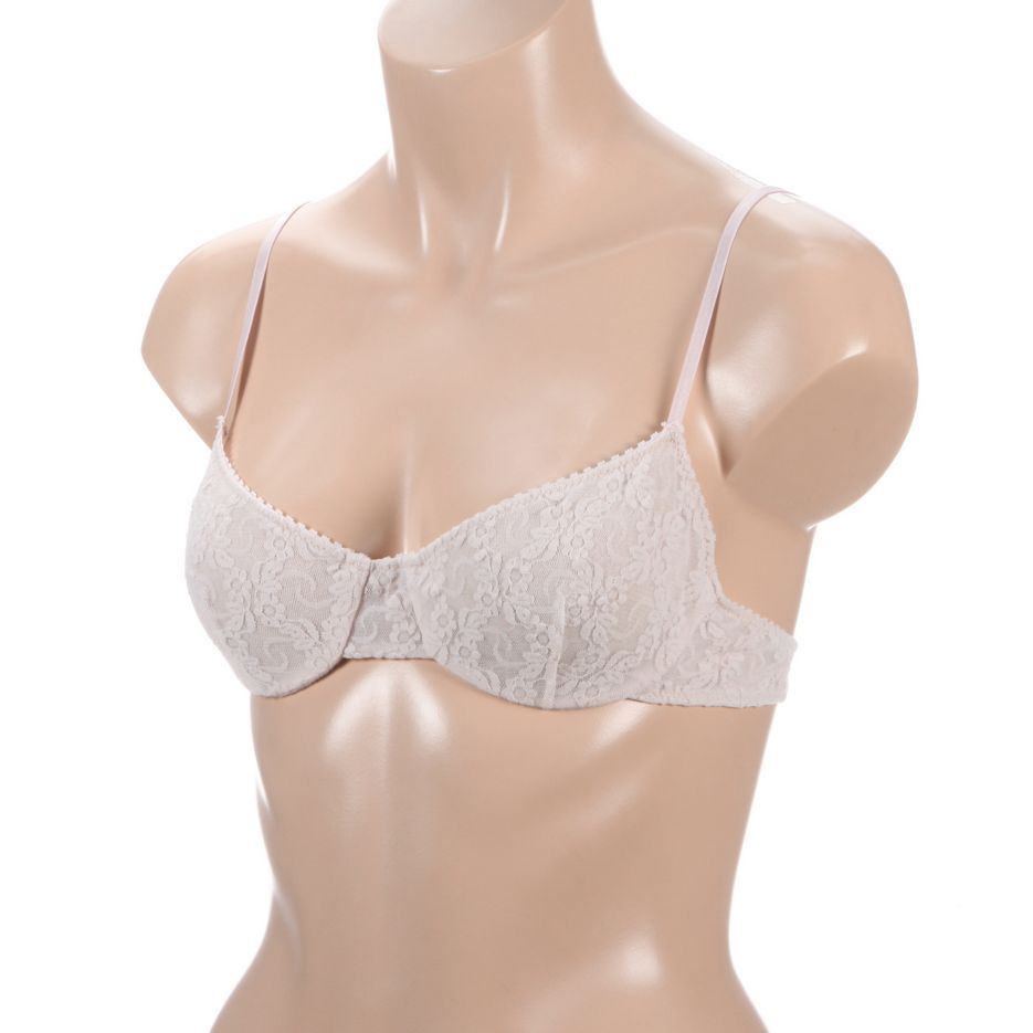 Women's Only Hearts 1317 Stretch Lace Intimates Underwire Bra (Tinted L) 