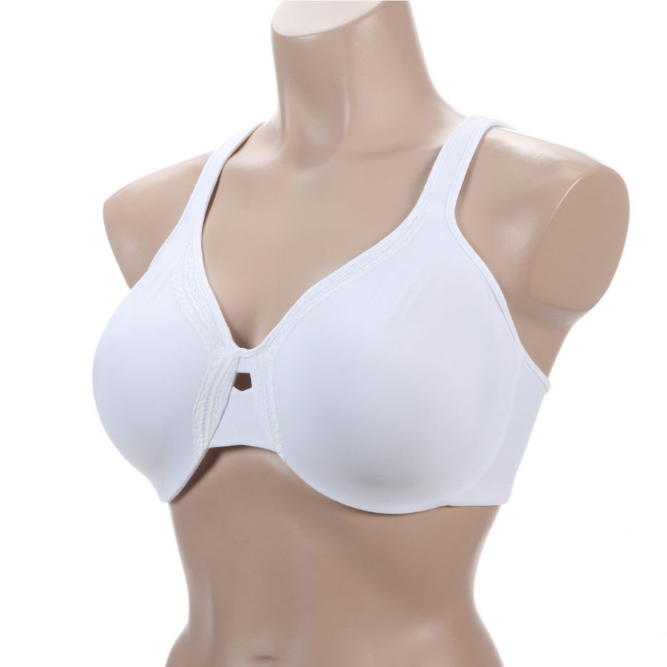 Women's Olga 35912 Butterfly Effect Minimizer Bra (Thistle with Ivory 38C)  