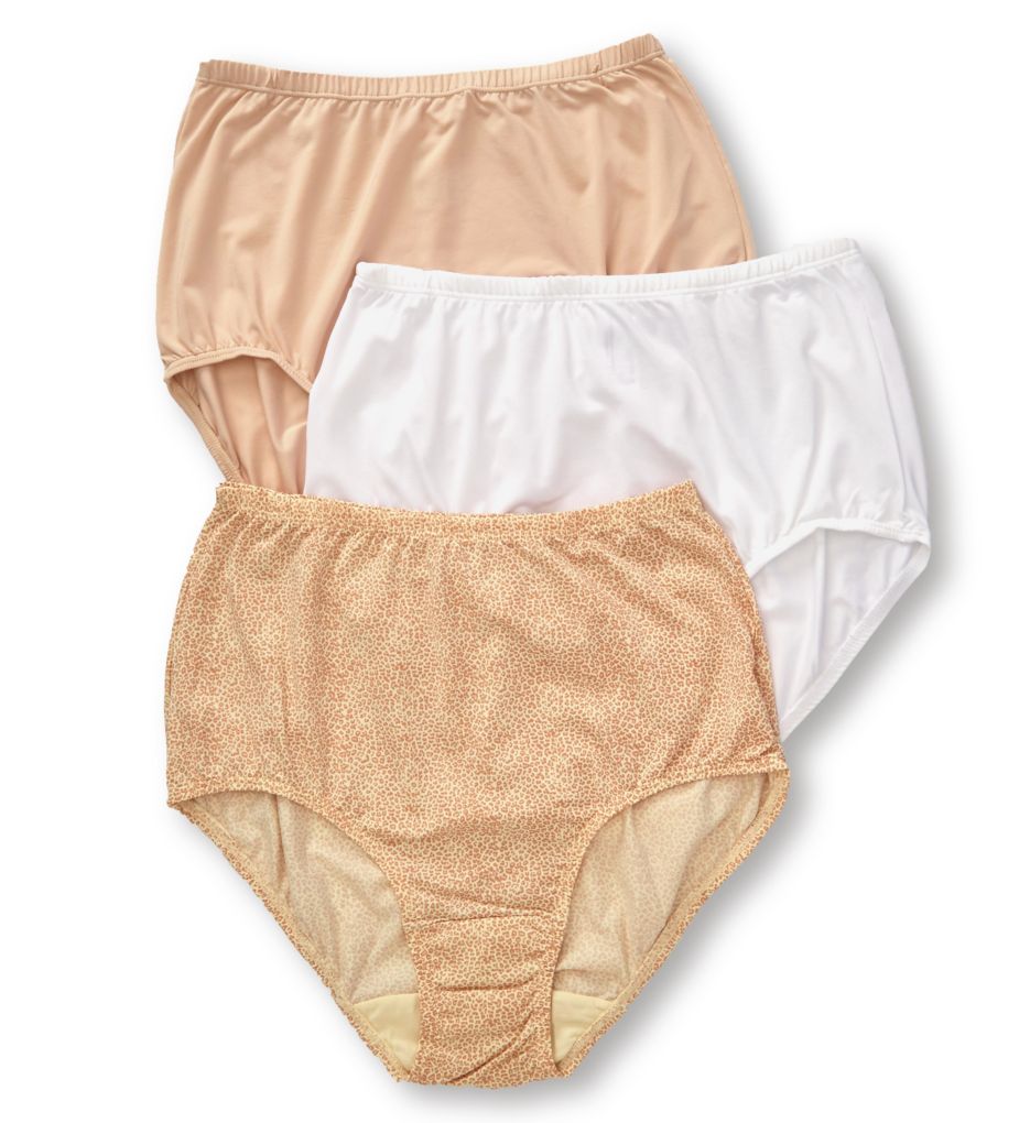 Olga 23173J Without A Stitch Micro Brief Panty - 3 Pack | eBay