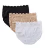 Olga Secret Hug Scoop Hipster Panty - 3 Pack 913J3 - Image 3