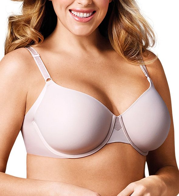 Women's Olga GB0561A No Side Effects Contour Underwire Bra (Toasted Almond  40DD) 