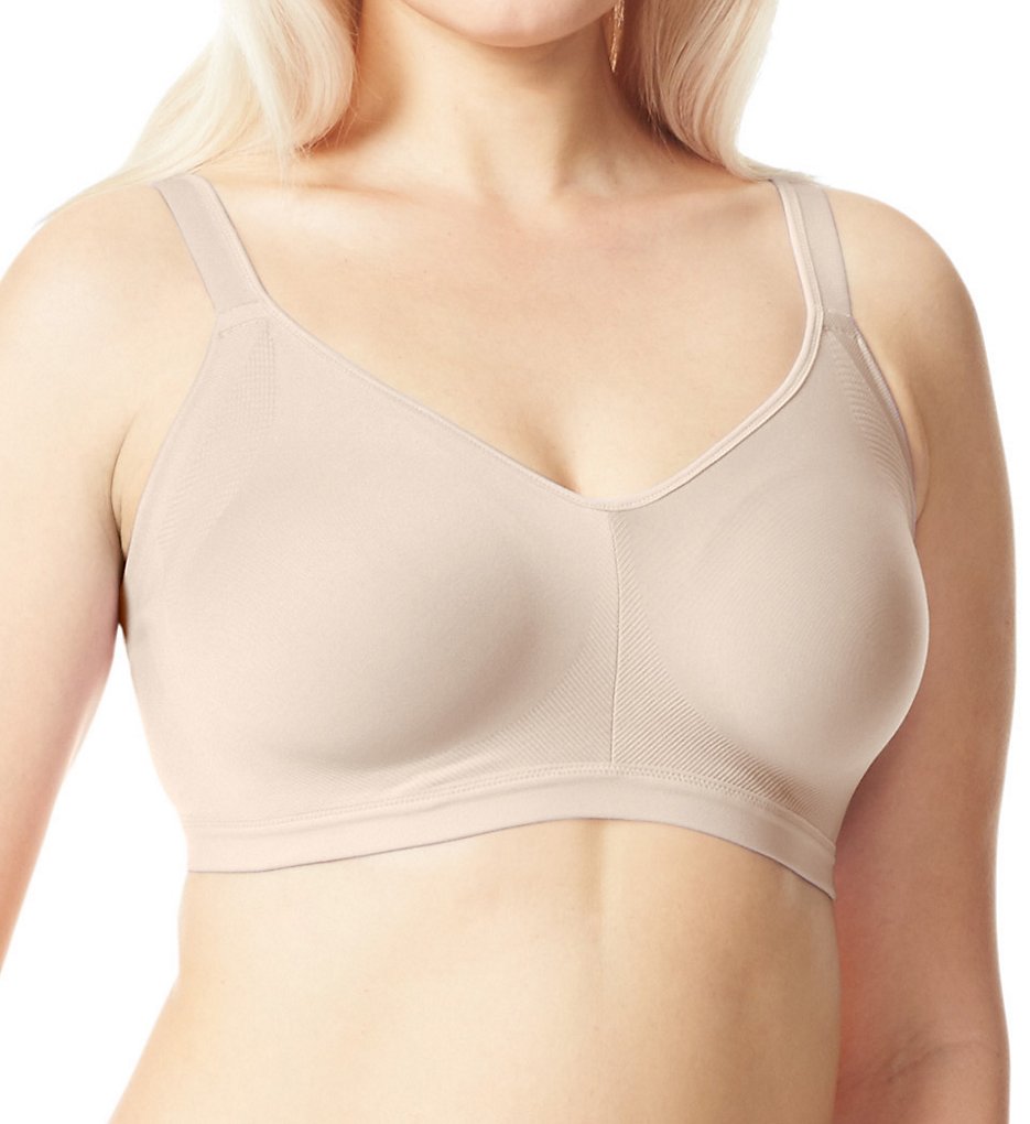 Olga GM3911A Easy Does It Wirefree Contour Bra (Butterscotch)