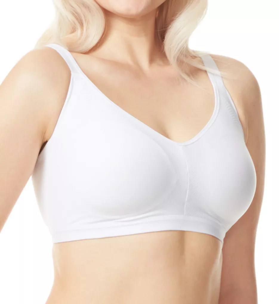 Easy Does It Wirefree Contour Bra White S