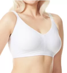 Easy Does It Wirefree Contour Bra White S