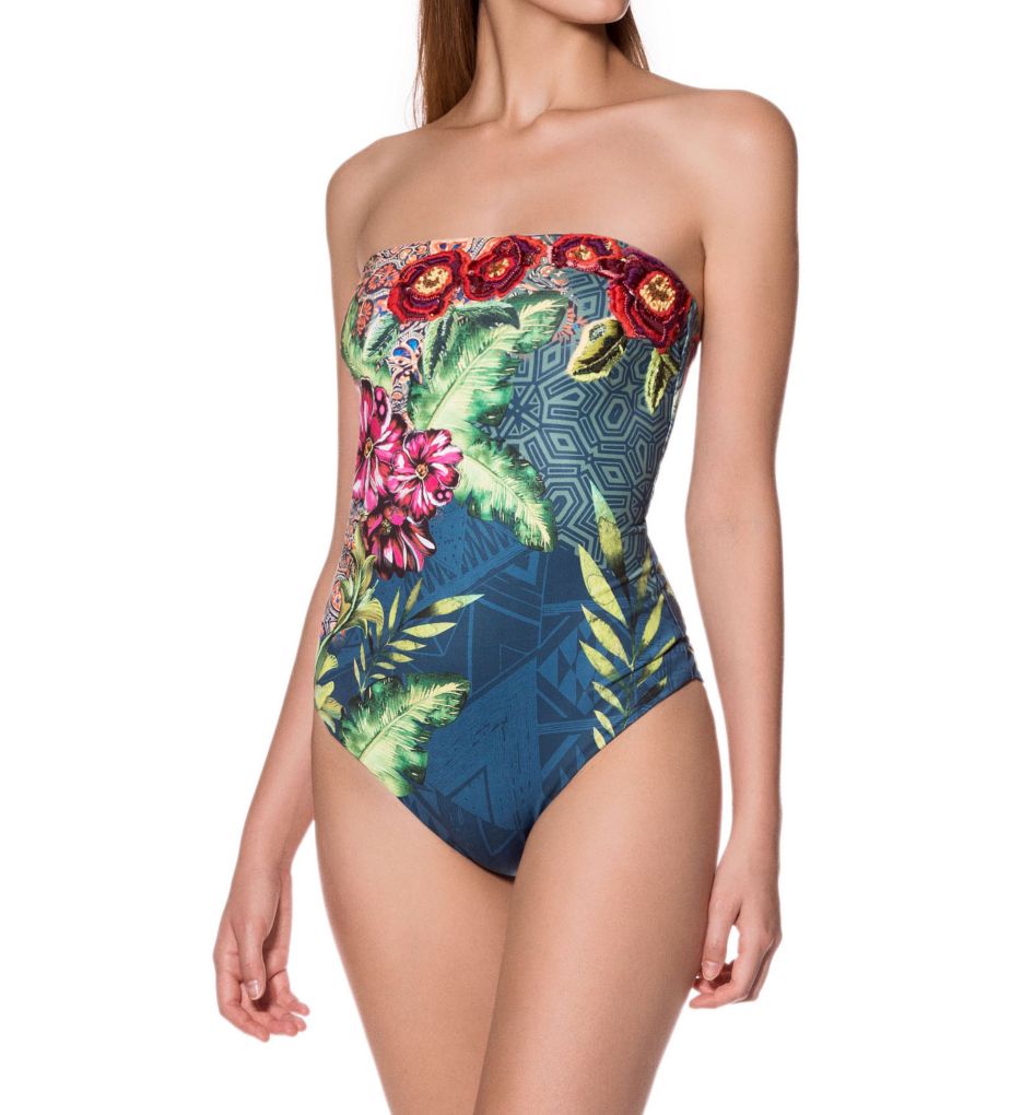 Saona Bandeau One Piece Swimsuit