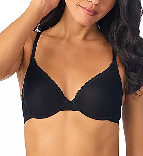 Gossamer Mesh Convertible T-Shirt Bra Black 32DDD