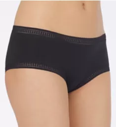 Cabana Cotton Boyshort Panty Black S