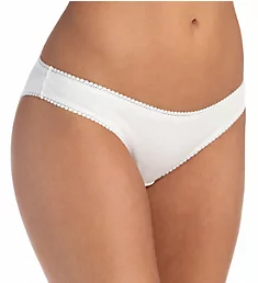 Cabana Cotton Hip Bikini Panties White S