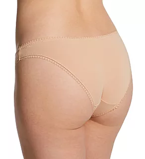 Cabana Cotton Hip Bikini Panties Champagne S