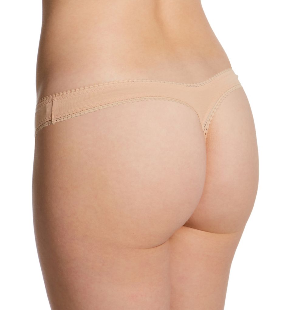 OnGossamer Cabana Cotton Hip-G Thong Champagne M/L  - Image 2