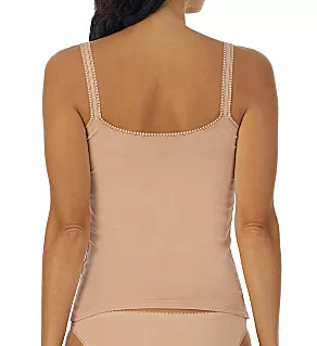 Cabana Cotton Reversible Camisole Champagne S
