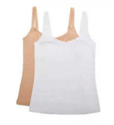 Pima Cotton Camisole - 2 Pack