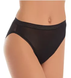 Mesh Hi Cut Brief Panties - 3 Pack