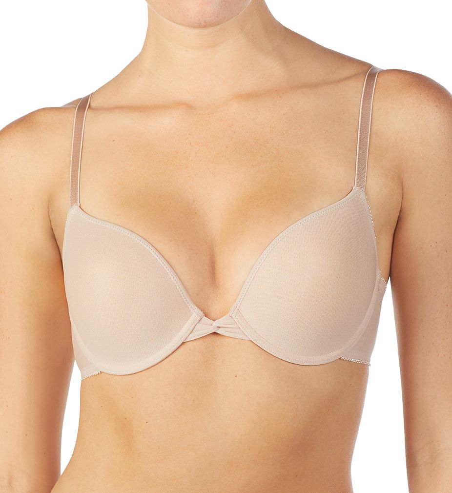 OnGossamer Women's Gossamer Mesh Bump It Up Push up Bra in Beige | Size 36C | HerRoom.com