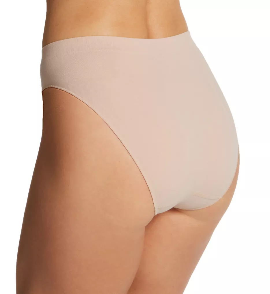 OnGossamer Women's Cabana Cotton Seamless Hi Cut Brief Underwear -  Champagne, Small at  Women's Clothing store