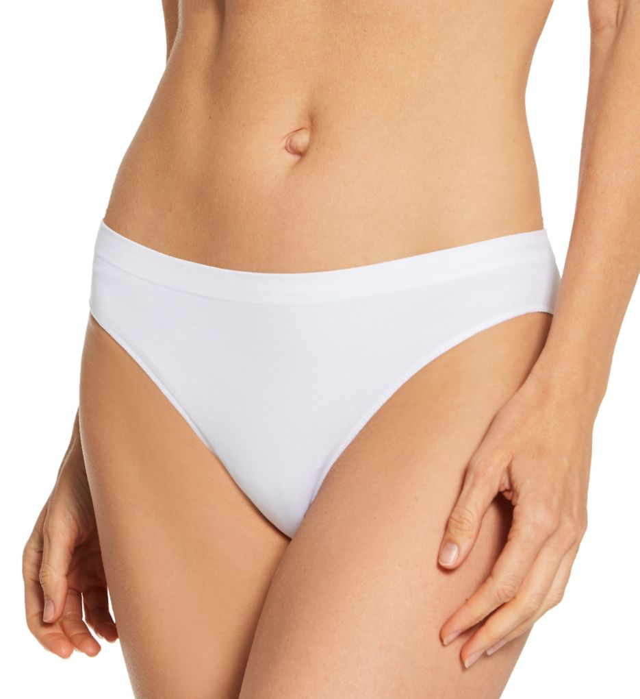 OnGossamer Women's Cabana Cotton Seamless Hi Cut Brief Underwear