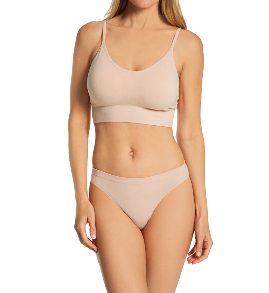 Seamless Bikini Panty - White