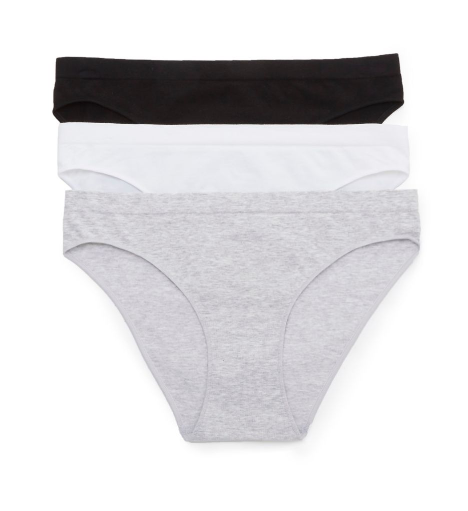 Cabana Cotton Seamless Thong Underwear - White – On Gossamer