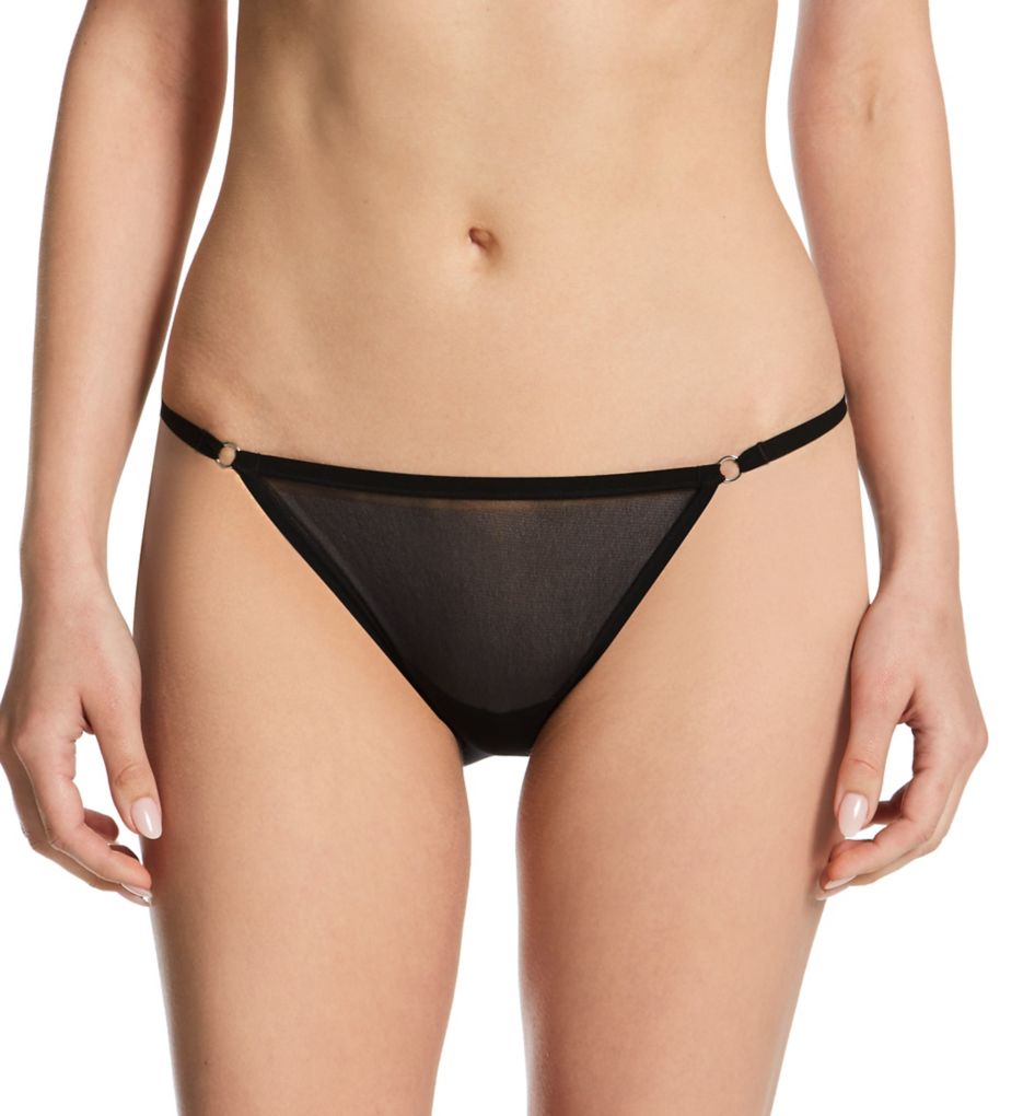 On Gossamer Women's Mesh Low-Rise Bikini Panty,Black,Small : :  Clothing, Shoes & Accessories