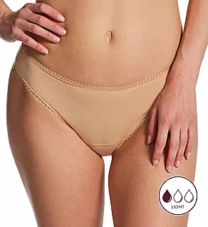 Cabana Cotton Leakproof Bikini Panty Champagne XL