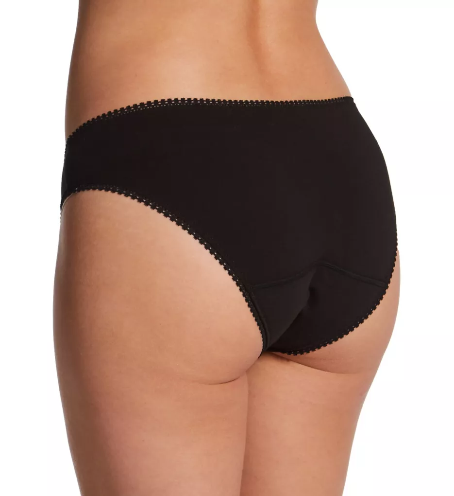 Cabana Cotton Leakproof Bikini Panty Black S