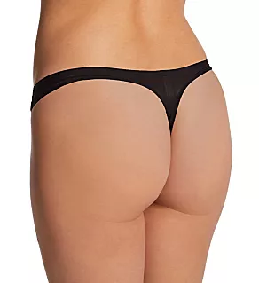 Heavenly Stretch Thong Black XS/S