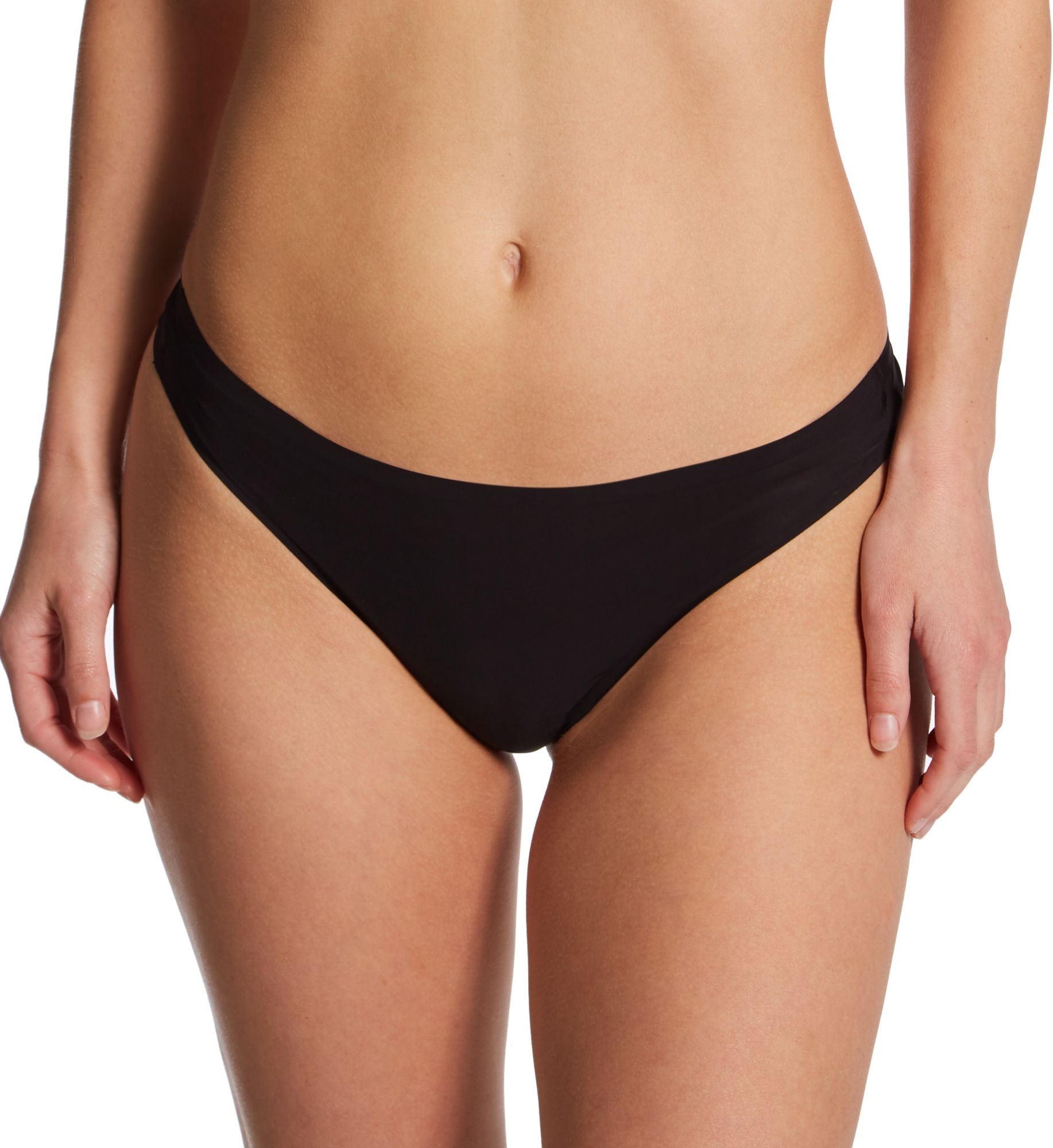 OnGossamer Heavenly Stretch Thong Black L/XL  - Image 1