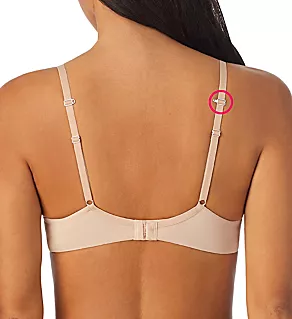 Sleek Micro T-Shirt Bra Champagne 30DDD