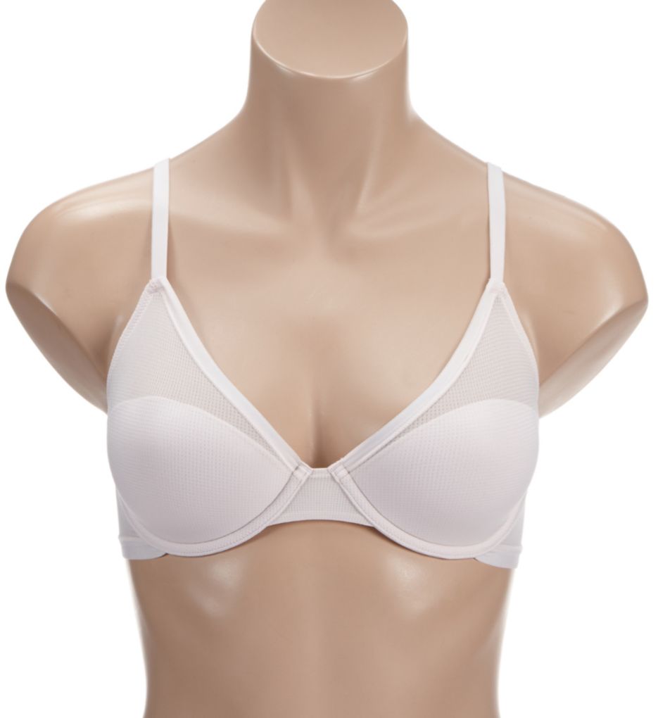 OnGossamer Dot Micro Half Cup Demi Bra Mauve Chalk 32A  - Image 1