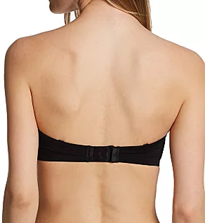 Sleek Micro Strapless Plunge Bra Black 30DD