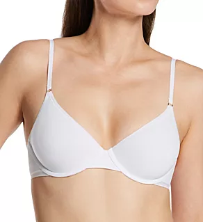 Cabana Cotton Unlined Underwire Bra White 30C