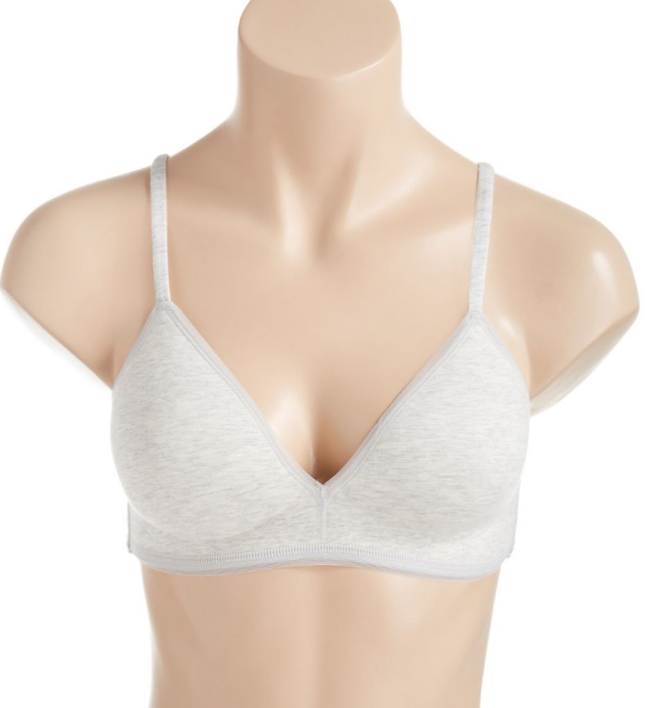 Cabana Cotton Lounge Wire-Free Bra-fs