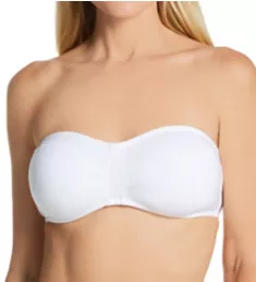 Cabana Cotton Bandeau Bralette White S