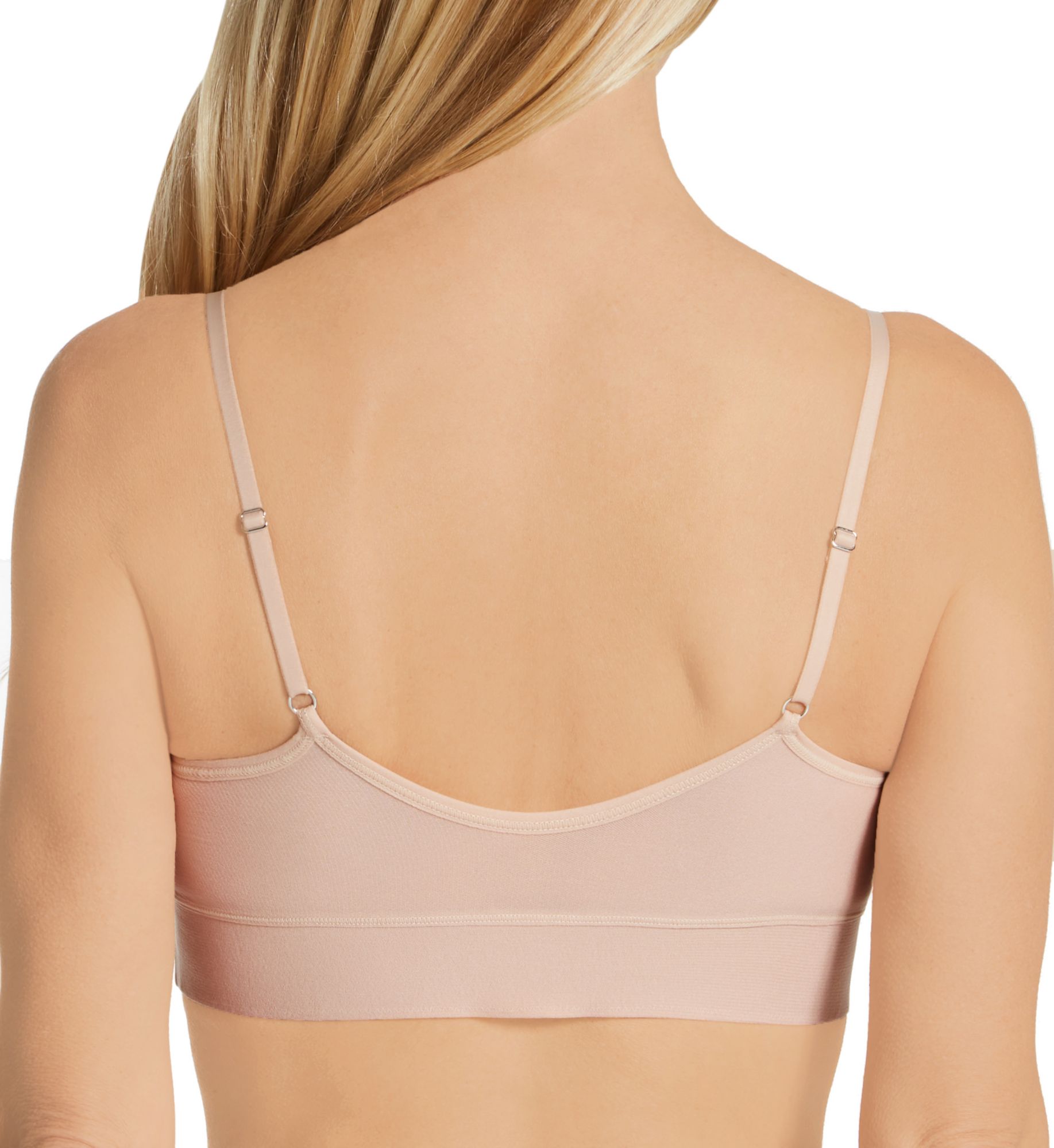 OnGossamer Mesh Longline Bralette Champagne S  - Image 2