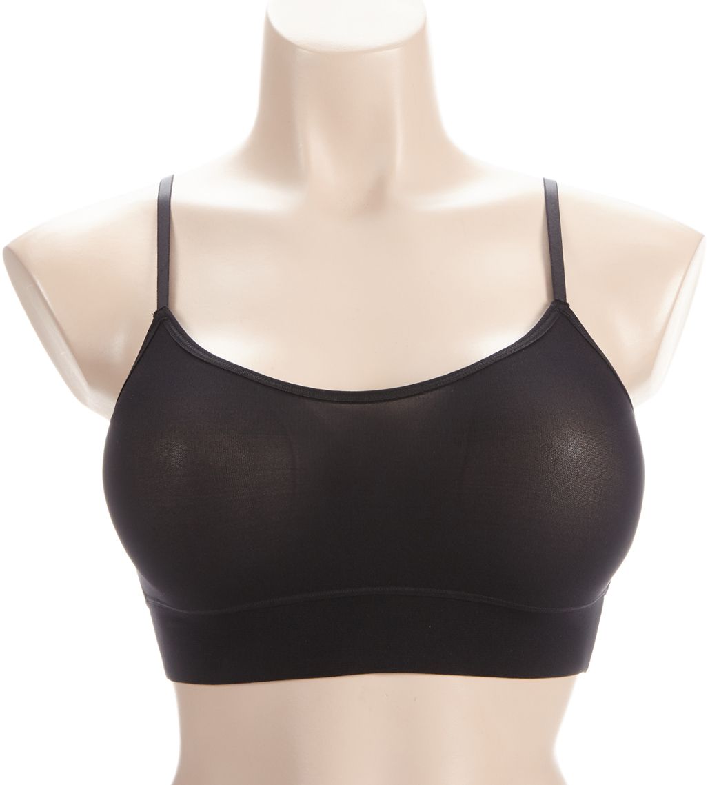 OnGossamer Mesh Longline Bralette Black S  - Image 1