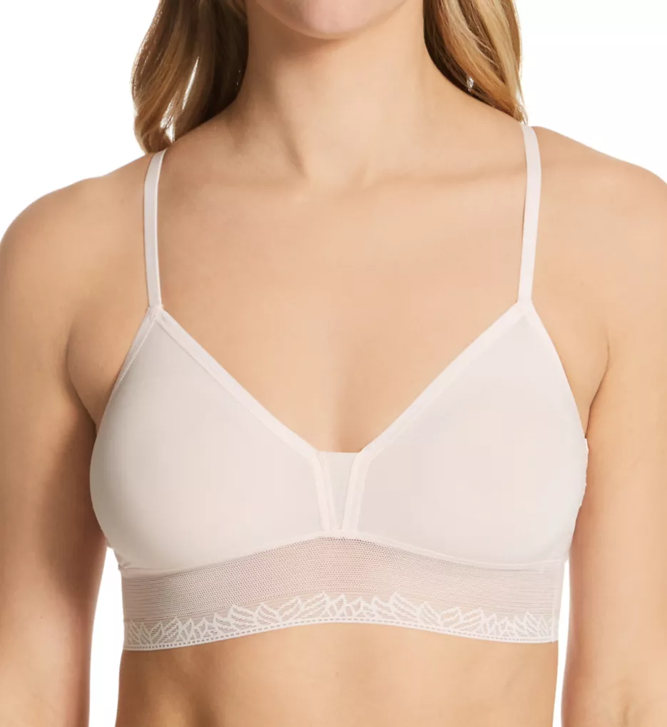 Next to Nothing Micro Triangle Bralette Mauve Chalk S