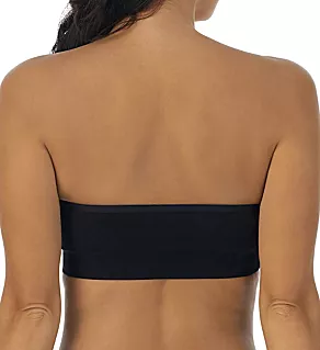 Cabana Cotton Strapless Bandeau Bra Black S