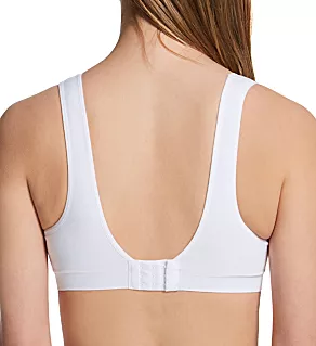 Cabana Cotton Seamless Easy Tank Bralette White S