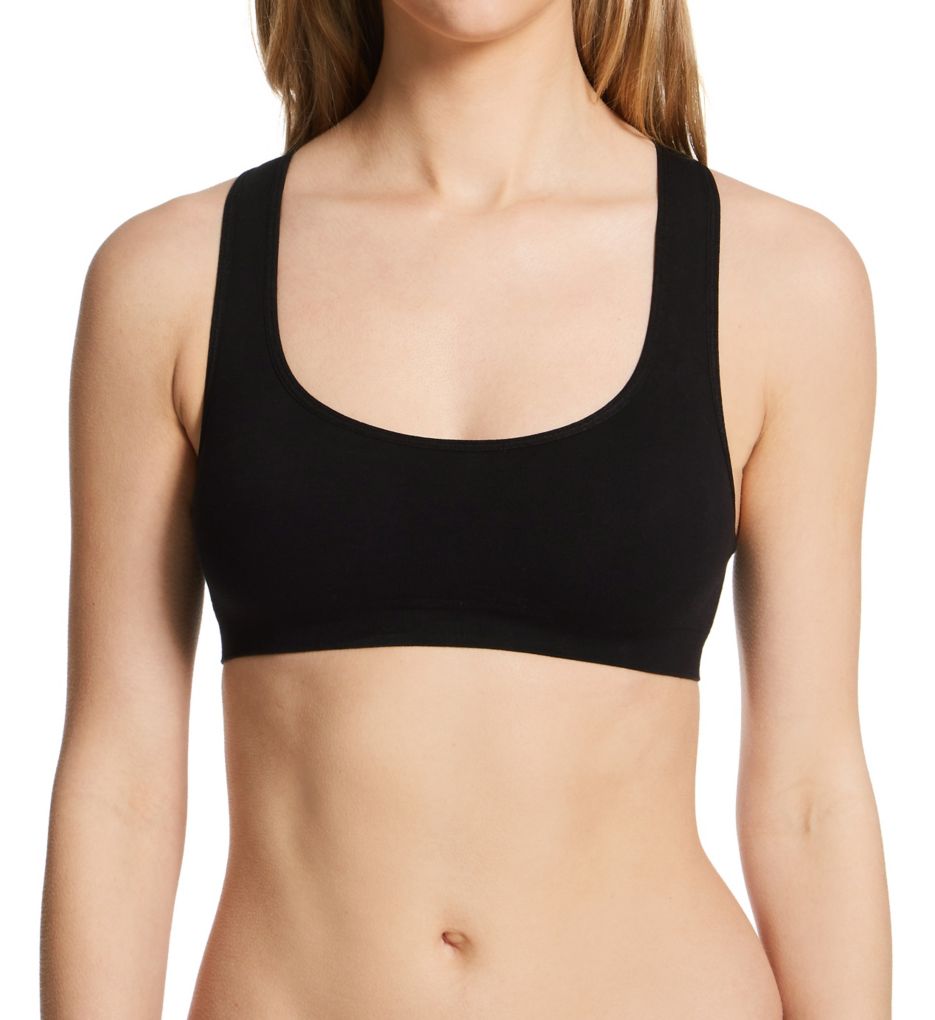 Cabana Cotton Seamless Boyshort Underwear - Black – On Gossamer