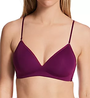Next to Nothing Micro Wireless Bra Dark Purple 32D