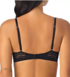 Sleek Micro Push Up Bra Black 32D