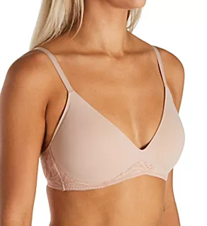 Sleek & Lace Wire Free Lift Bra Champagne 32DD